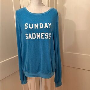 Wildfox Sunday Sadness Crewneck Sweatshirt